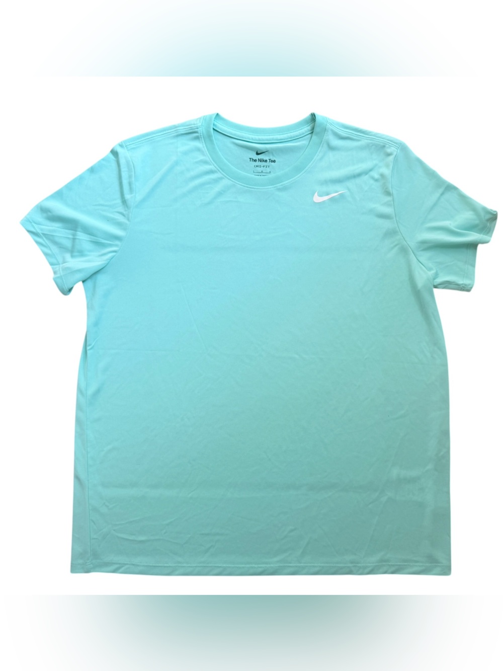 Nike Women’s Light Mint Dri-FIT Crew Neck Tee